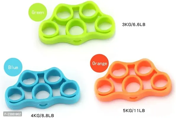 Hand Grip Strengthener, Finger Fitness Elastic Band Resistance Band Suitable for Exercise Training Rubber Ring Pull Ring Hand Grip Extender-thumb2