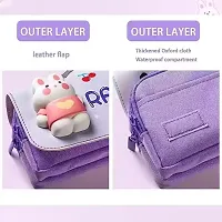 Rabbit Style Pencil Pouch for Kids-thumb2