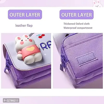 Rabbit Style Pencil Pouch for Kids-thumb2