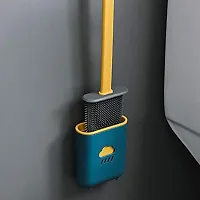 Silicone Toilet Brush with Holder-thumb3