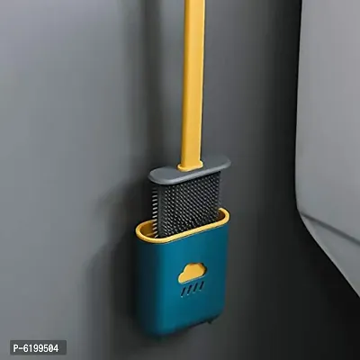 Silicone Toilet Brush with Holder-thumb4