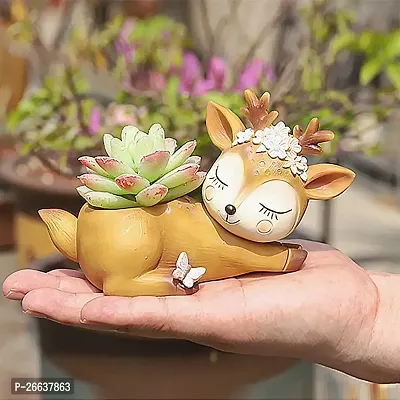 Deer Sleeping  Pot-thumb2