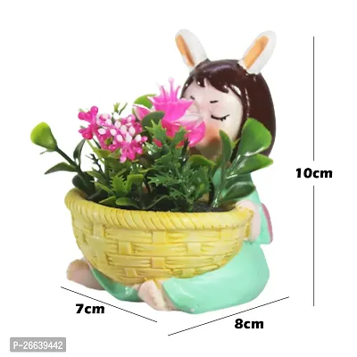 YELLOW BASKET GIRL POT-thumb4