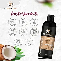 Glowminus Coconut And Bamboo Hair Conditioner, 100Ml - For Hair Strength And Hydration, With Organic Virgin Coconut Oil, Shea Butter And Aloevera. (100 Ml) Pack Of 02-thumb1