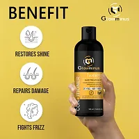 Glowminus Honey With Saffron Extract Conditioner Enriched With Nutritive Botanical Extracts For Damage Repair - 100Ml (100 Ml) Pack Of 02-thumb1