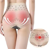 High Quality Woman Seamless High Waist Slimming In Tight Panty Mature Women Sexy Panties(PACK OF 5)-thumb3
