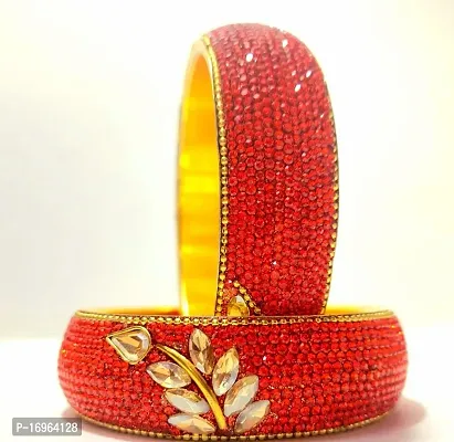 Elegant Multicoloured Brass Bangles For Women