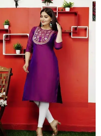 Fancy Rayon Kurtis For Women