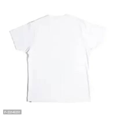 Stylish Polyester Solid T-Shirt For Men-thumb0