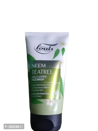 Louis Herbals Neem Face wash 100ml (pack of 2)-thumb0