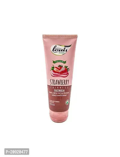 Louis Herbals Strawberry Face Wash 100ml (Pack of 2)