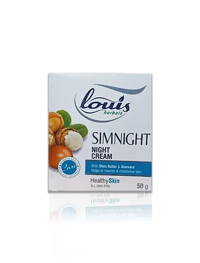 Louis Herbals Simnight Night Cream 50gm (Pack of 2)