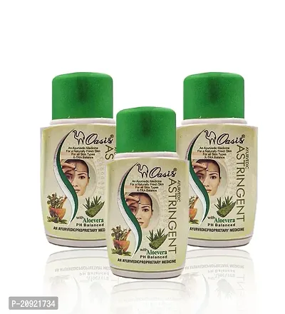 Astringent With Aloevera (Oasis)100ml (Pack of 3)