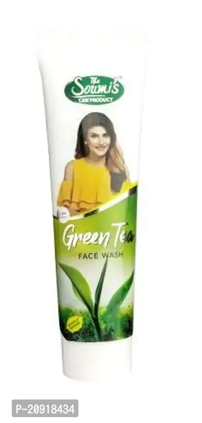 The Soumi's Can Product Can Green Tea Face Wash 100 ml each (Pack of 3)-thumb2