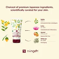 Ningen Jojoba Face Wash I Irritation Free, Paraben Free I Goodness of Lotus, Apricot, White Tea I Removes Dirt, Dead Cells, Unclogs Pores I 100g-thumb3