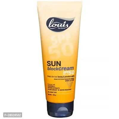 Louis Herbals Sun BlockCream SPF50 100gm