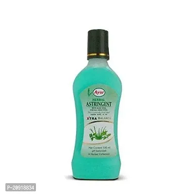 Ayur Herbals pH Balanced Ayur Herbal Astringent with Aloe Vera for all Skin (100ml)