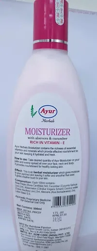 Ayur Moisturiser Lotion 500 ML-thumb1