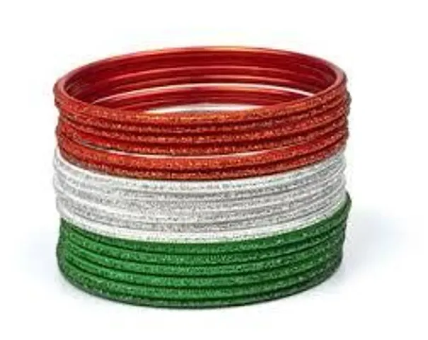 Charming Tricolor Alloy Bangles