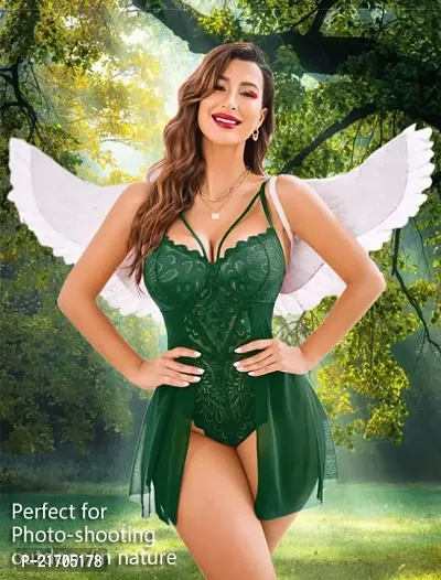 Buy Arnoni Kash Sexy and Comfortable Lace Babydoll Lingerie for