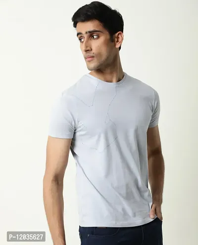 Classic Cotton Half Sleeve Round Neck Tshirt For Men-thumb0