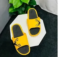 Stylish Yellow EVA Solid Clogs For Men-thumb3