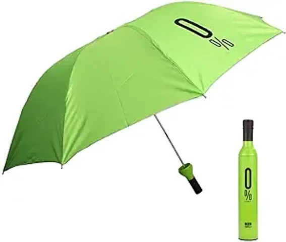 Stylish 3 Fold with Auto Open and Close Umbrella Green