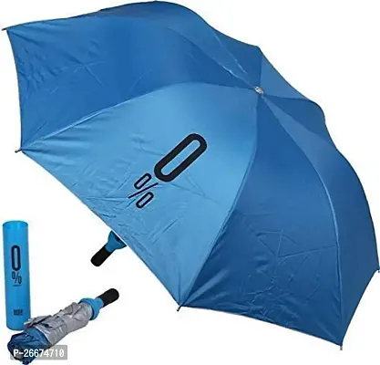 Stylish 3 Fold with Auto Open and Close Umbrella Blue-thumb0