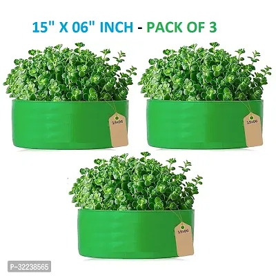 Round Grow Bag for Gardening Pack of 3-thumb0