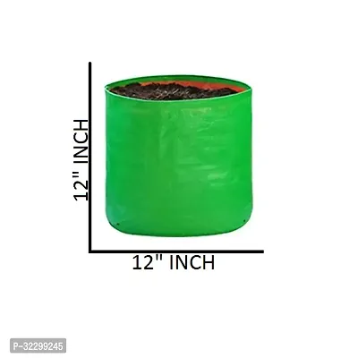 Grow Bag 12 X12 Inch Pack of 8 for Terrace Plants Gardening Bags 220 Gsm Strong Plant Bags-thumb3