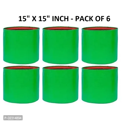 Grow Bag 15X15 Inch HDPE Bags for Terrace Gardening For Vegetables Fruits Plants Pack of 6