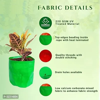 Grow Bag 15X15 Inch HDPE Bags for Terrace Gardening For Vegetables Fruits Plants Pack of 6-thumb4