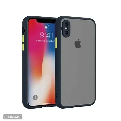 PUFF SMART Black Shade Printed Mobile Back Cover - iPhone Xs MAX-thumb3