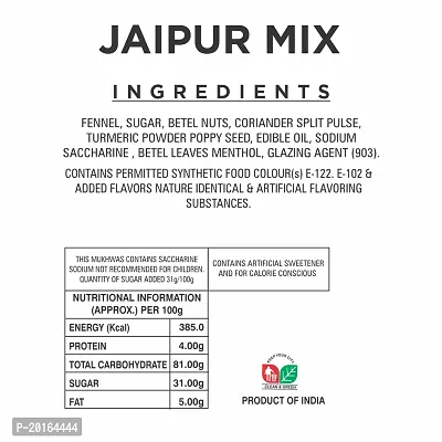 KOOGLY JAIPURI MIX + GULAB MIX - HEALTHY DIGESTIVE | Sweet Saunf Mouth Freshener, After Meal and Drink Mukhwas Mouth Freshener - Easy to Store-thumb2