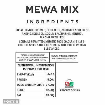 KOOGLY MEWA MIX + GULAB MIX - HEALTHY DIGESTIVE | Sweet Saunf Mouth Freshener, After Meal and Drink Mukhwas Mouth Freshener - Easy to Store-thumb3
