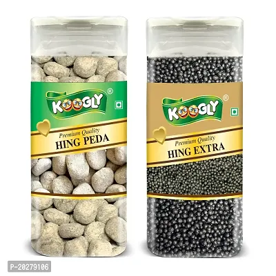 KOOGLY HING PEDA + HING EXTRA - HEALTHY DIGESTIVE | Digestive  Tasty Mouth Freshener | Hygienically Packed Traditional Pachak