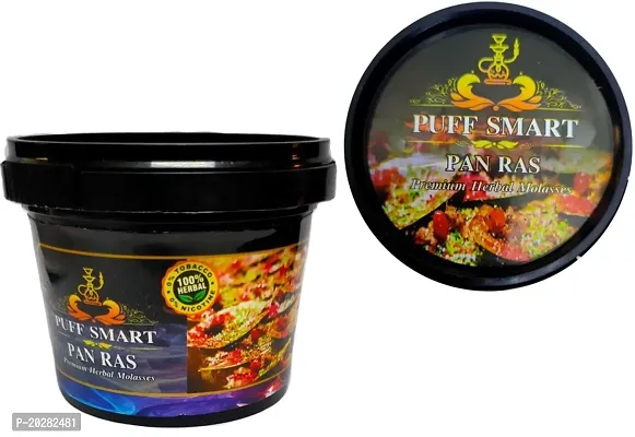 PUFF SMART Premium Herbal Flavor Pan Ras 100G (Pack of 1) (100% Nicotine and Tobacco Free)