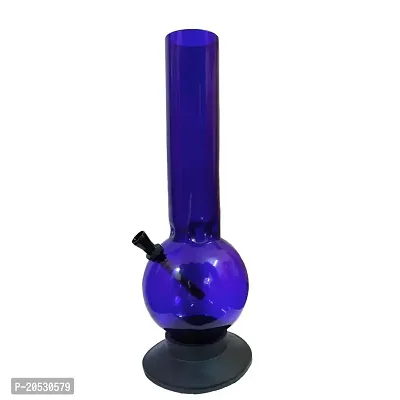 PUFF SMART Acrylic Bong 12 Inch (Waterpipe) Color - Dark Blue