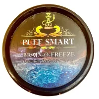 PUFF SMART Premium Herbal Flavor Brain-O-Freeze, Double Apple, Zafran Pan, Ex On The Beach 100G In Each Pack (Pack of 4) (100% Nicotine and Tobacco Free)-thumb1