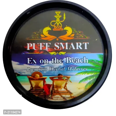 PUFF SMART Premium Herbal Flavor Brain-O-Freeze, Double Apple, Zafran Pan, Ex On The Beach 100G In Each Pack (Pack of 4) (100% Nicotine and Tobacco Free)-thumb4