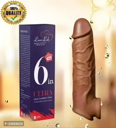 Condom for Men More Delay More Fun 6 inch Ultra