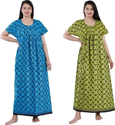 Women Nightdress Pack of 2