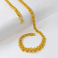 Stylish Fancy High Quality Indian Polished Gold Plated Brass Chain Gold Chain For Men-thumb4