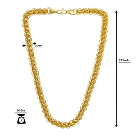 Stylish Fancy High Quality Indian Polished Gold Plated Brass Chain Gold Chain For Men-thumb3