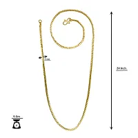 Stylish Fancy High Quality Indian Polished Gold Plated Brass Chain Gold Chain For Men-thumb3