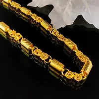 Stylish Fancy High Quality Indian Polished Gold Plated Brass Chain Gold Chain For Men-thumb1