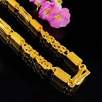 Stylish Fancy High Quality Indian Polished Gold Plated Brass Chain Gold Chain For Men-thumb1