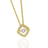 Stylish Fancy Elegant Ad Locket Necklace And Gold Pendant With Chain-thumb4