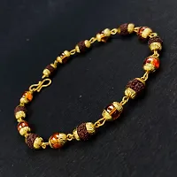 Alluring Multicoloured Wood Beads Bracelet For Men-thumb1