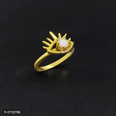 Finger Ring Jewellry Custom Evil Eye Gold plated Ring Women